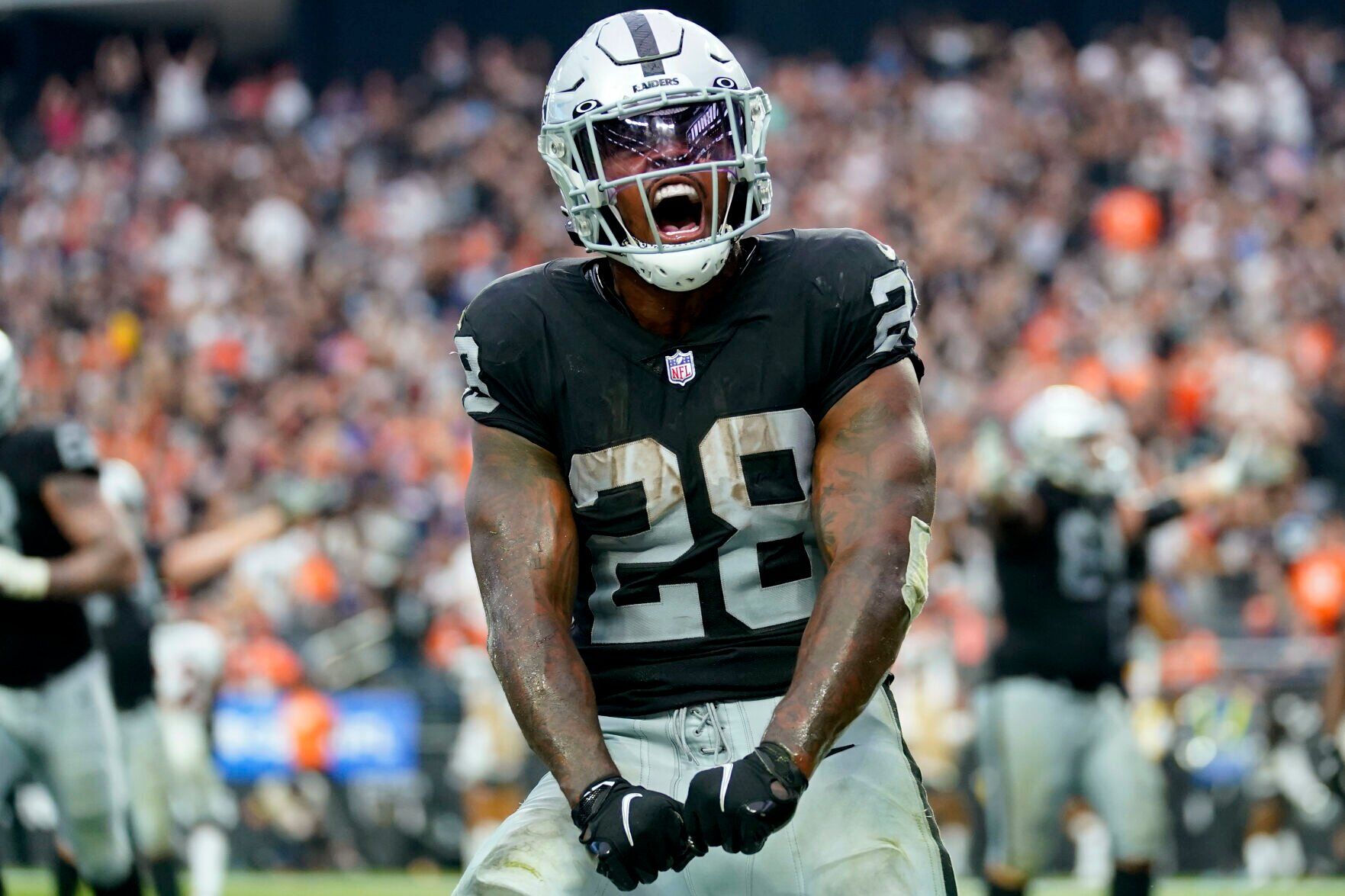 APTOPIX Broncos Raiders Football